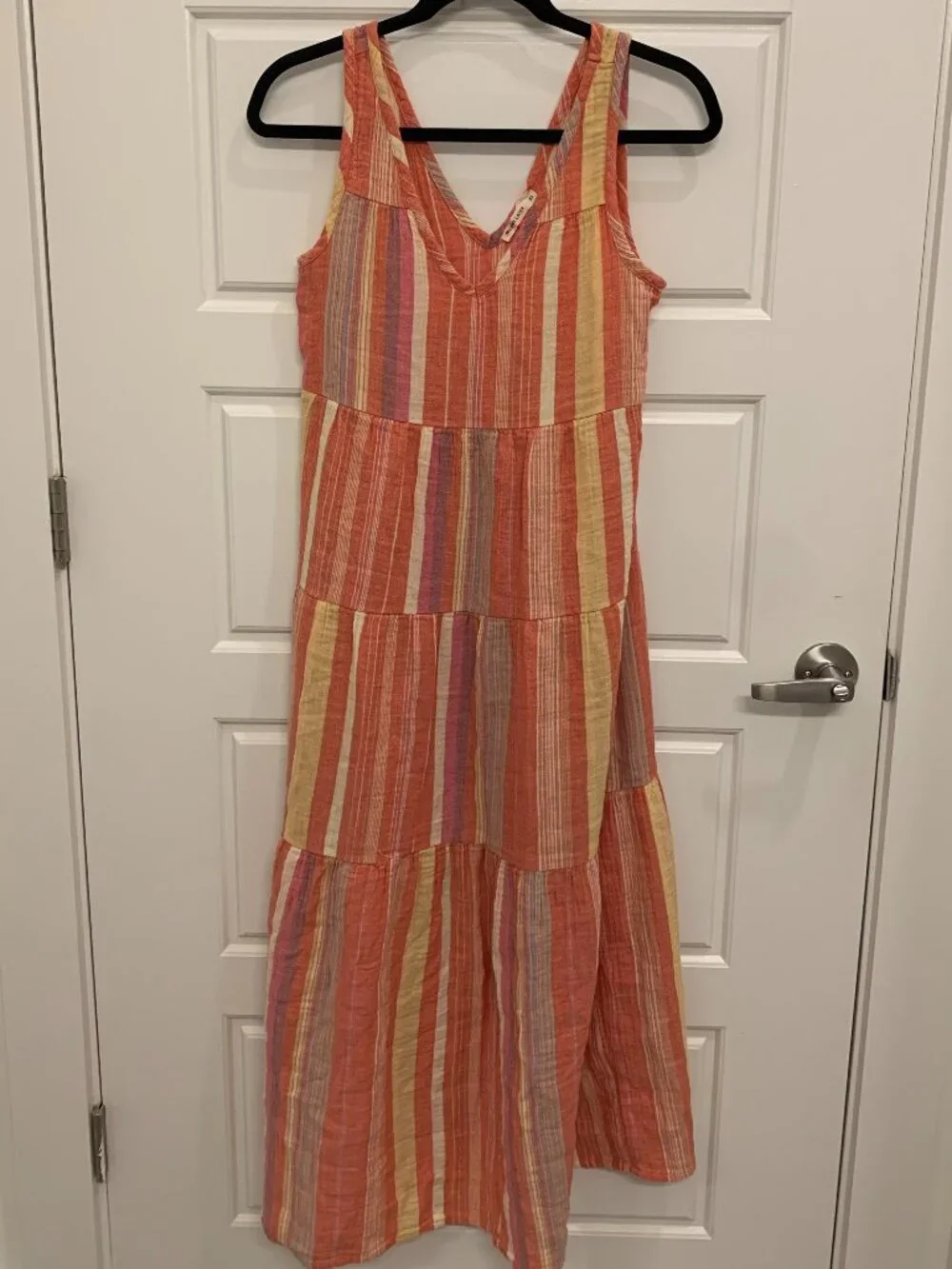 Marine Layer Corinne Striped Tiered Sundress